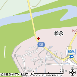 宮崎県日南市松永3493周辺の地図