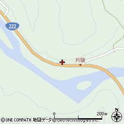 宮崎県日南市酒谷甲748-2周辺の地図