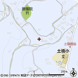 鹿児島県日置市伊集院町土橋1412周辺の地図