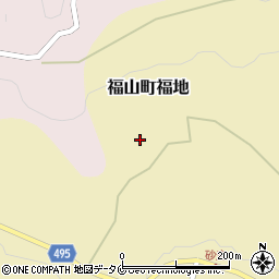 鹿児島県霧島市福山町福地2445周辺の地図