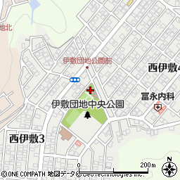 鹿児島市西伊敷福祉館周辺の地図