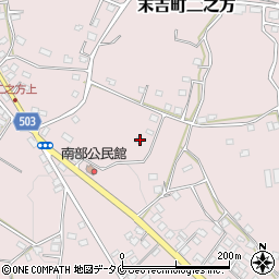 鹿児島県曽於市末吉町二之方2907周辺の地図