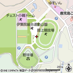 日置市伊集院総合運動公園周辺の地図