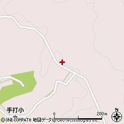 鹿児島県薩摩川内市下甑町手打932周辺の地図