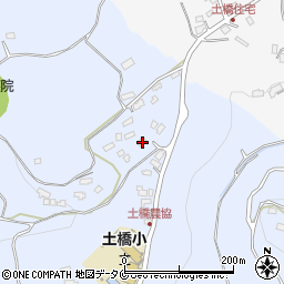 鹿児島県日置市伊集院町土橋1423周辺の地図