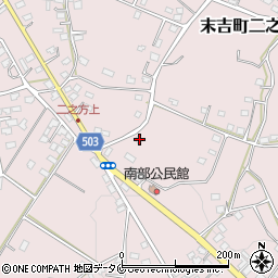 鹿児島県曽於市末吉町二之方2919周辺の地図