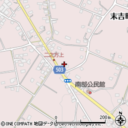 鹿児島県曽於市末吉町二之方2756周辺の地図