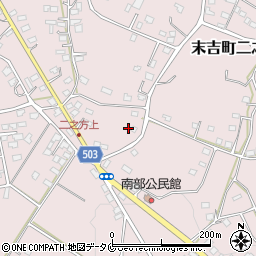 鹿児島県曽於市末吉町二之方2760周辺の地図