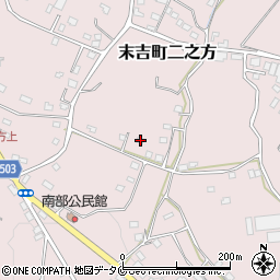 鹿児島県曽於市末吉町二之方2841周辺の地図