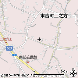 鹿児島県曽於市末吉町二之方2839周辺の地図