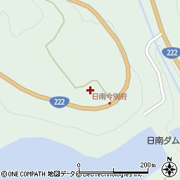 宮崎県日南市酒谷甲1835周辺の地図
