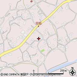 鹿児島県日置市伊集院町郡1480-2周辺の地図