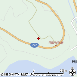 宮崎県日南市酒谷甲1828周辺の地図