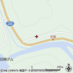 宮崎県日南市酒谷甲1226周辺の地図