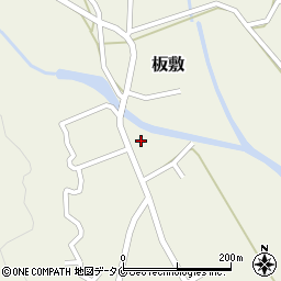 宮崎県日南市板敷957周辺の地図