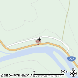 宮崎県日南市酒谷甲1213周辺の地図