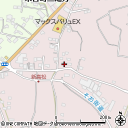 鹿児島県曽於市末吉町二之方6006-4周辺の地図