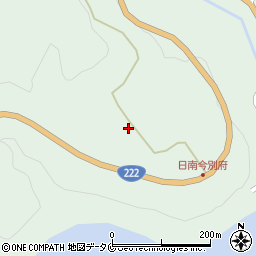 宮崎県日南市酒谷甲1826周辺の地図