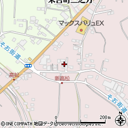 鹿児島県曽於市末吉町二之方6010周辺の地図