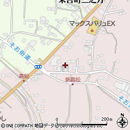 鹿児島県曽於市末吉町二之方6012周辺の地図