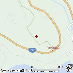 宮崎県日南市酒谷甲1787周辺の地図