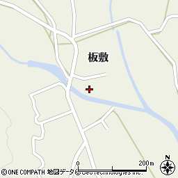 宮崎県日南市板敷1385-3周辺の地図