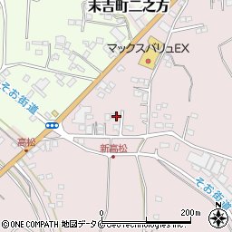 鹿児島県曽於市末吉町二之方6010-3周辺の地図