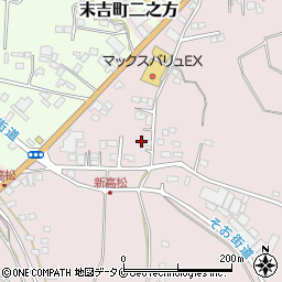 鹿児島県曽於市末吉町二之方6007周辺の地図