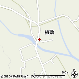 宮崎県日南市板敷1406周辺の地図