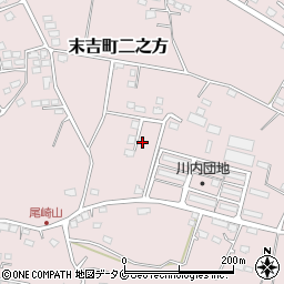 鹿児島県曽於市末吉町二之方5865周辺の地図