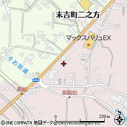 鹿児島県曽於市末吉町二之方6021周辺の地図