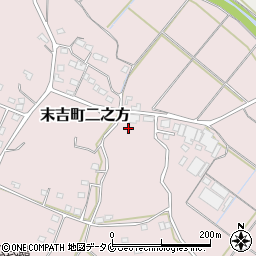 鹿児島県曽於市末吉町二之方2858-1周辺の地図