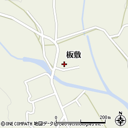 宮崎県日南市板敷1404-2周辺の地図