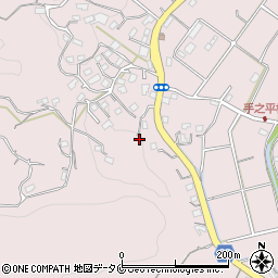 鹿児島県鹿児島市下田町1559-1周辺の地図