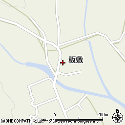 宮崎県日南市板敷1407周辺の地図