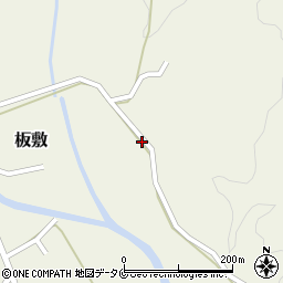 宮崎県日南市板敷1863-4周辺の地図