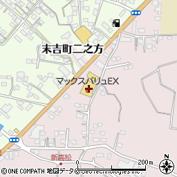 鹿児島県曽於市末吉町二之方6032周辺の地図