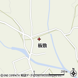 宮崎県日南市板敷1422-2周辺の地図