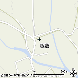 宮崎県日南市板敷1422-6周辺の地図
