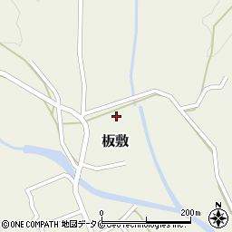 宮崎県日南市板敷1420周辺の地図