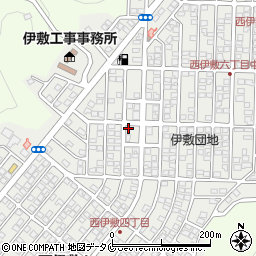 株式会社オーリック　伊敷団地店周辺の地図