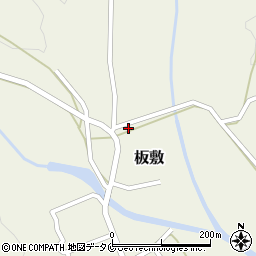 宮崎県日南市板敷1422-7周辺の地図