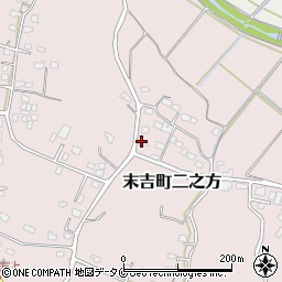 鹿児島県曽於市末吉町二之方2824周辺の地図