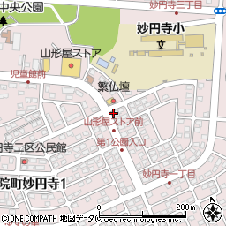 南日本新聞伊集院北販売所周辺の地図