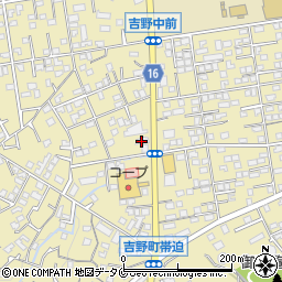 吉田葬祭吉野会館周辺の地図