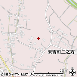 鹿児島県曽於市末吉町二之方2802-20周辺の地図