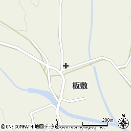 宮崎県日南市板敷1425周辺の地図
