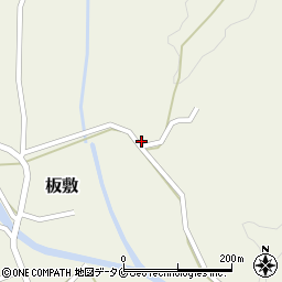 宮崎県日南市板敷3554周辺の地図