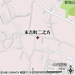 鹿児島県曽於市末吉町二之方5861周辺の地図