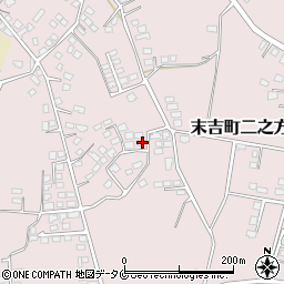 鹿児島県曽於市末吉町二之方6207-2周辺の地図